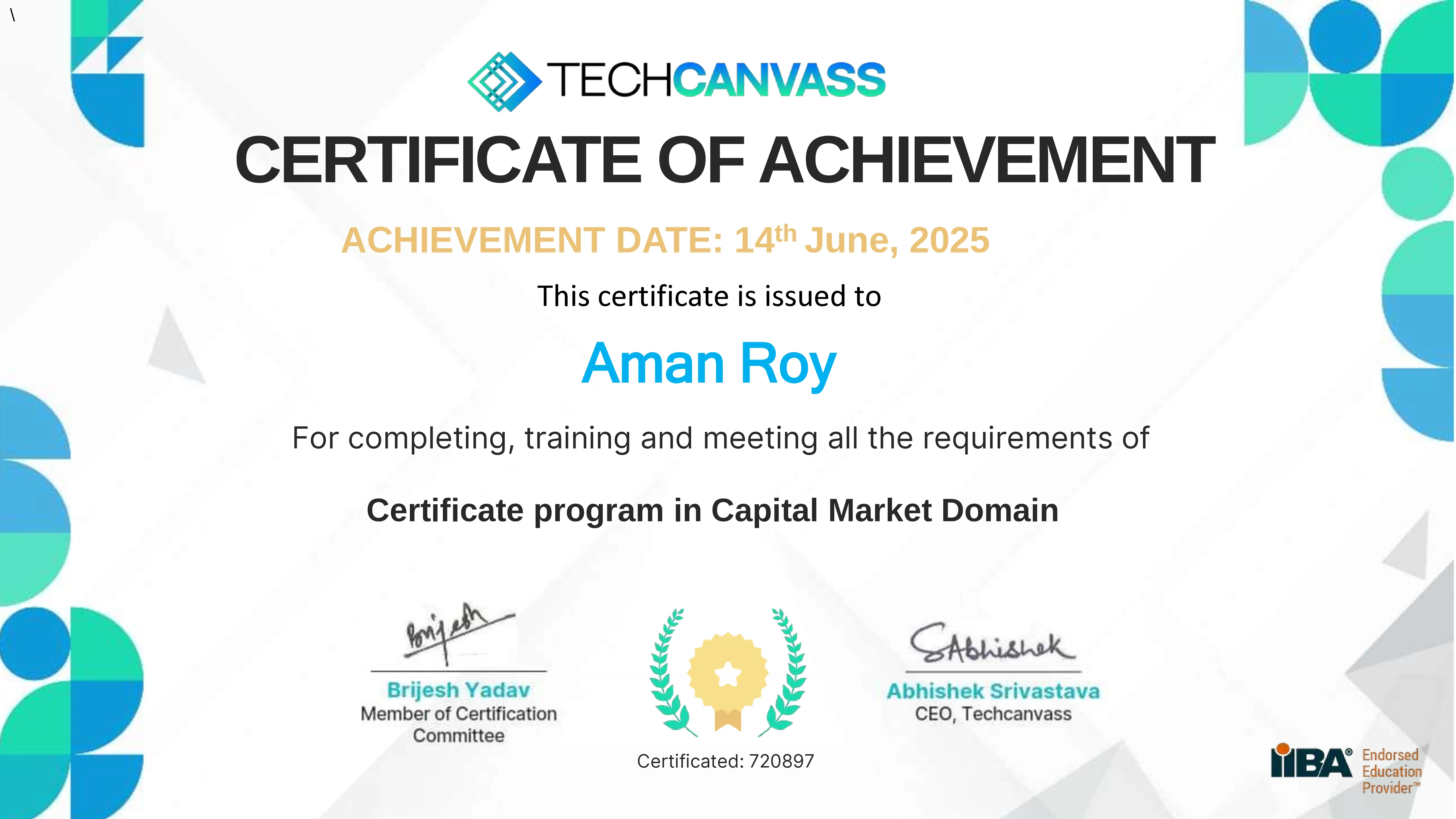  Capital-Market-Training-Certificate